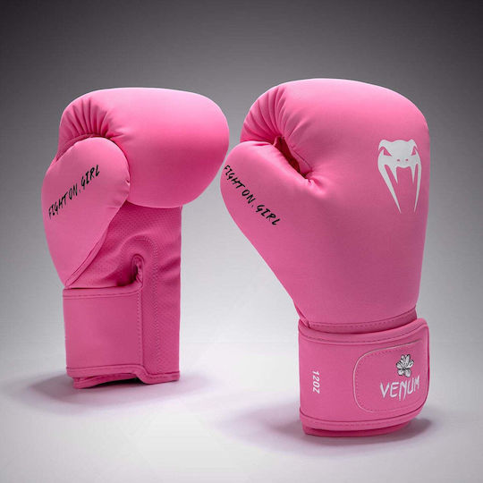 Venum Contender Mănuși de Box pentru Competiție Roz