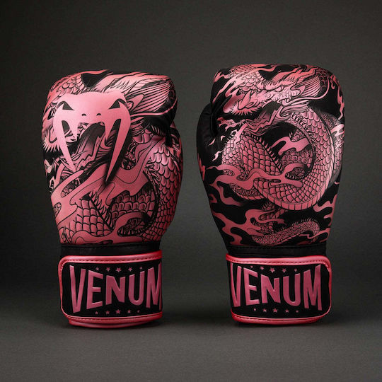 Venum Dragon's Flight Boxing Gloves for Match Black