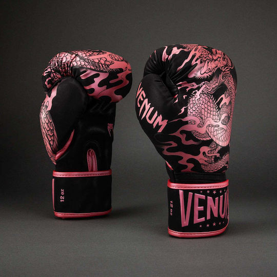 Venum Dragon's Flight Boxing Gloves for Match Black