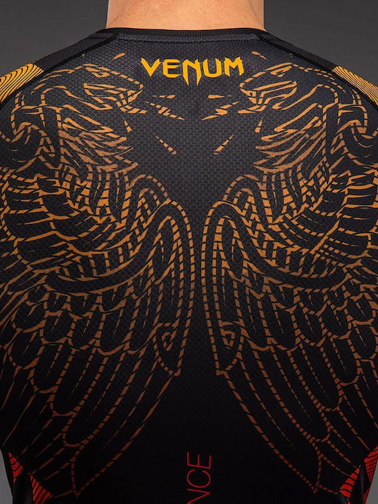 Venum Bărbați Cu mânecă scurtă Tricou VENUM-05846-100 pentru Jiu-Jitsu Neagră Venum Bărbați Cu mânecă scurtă Tricou VENUM-05846-100 pentru Jiu-Jitsu Neagră