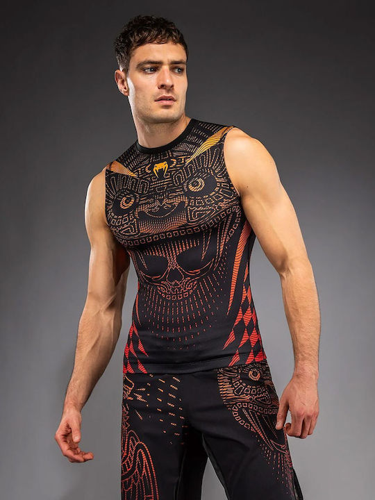 Venum Ανδρική Αμάνικη Μπλούζα VENUM-05847-100 για Jiu-Jitsu Μαύρη