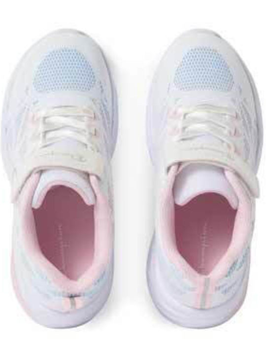 Adidași Copii Cu Închidere Hoop & Loop Albi