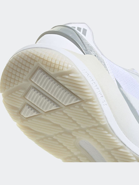 adidas Crazyquick Γυναικεία Παπούτσια Padel Λευκά
