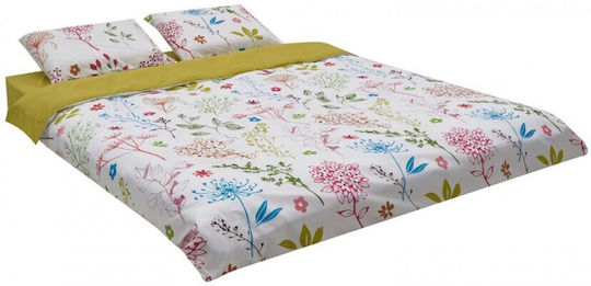 Heinner Sheet Set with 1 Pillowcase Super-Double 220x240cm. Flowers 4pcs
