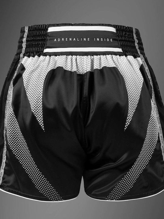 Venum Muay Thai Shorts Adrenaline Schwarz Silber Grau