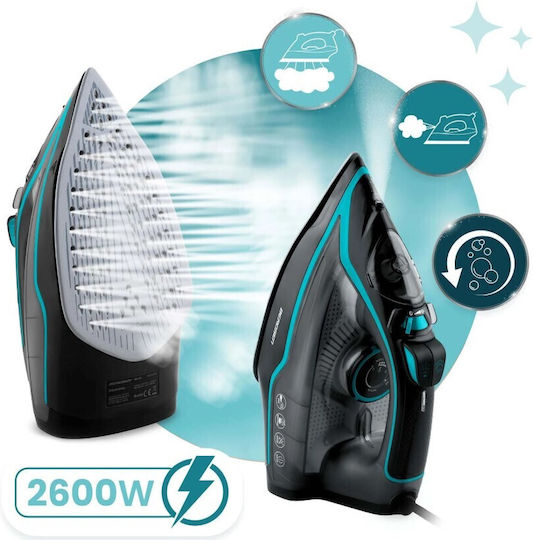 Berdsen Fier de Călcat cu Aburi 2600W cu Talpă Ceramică