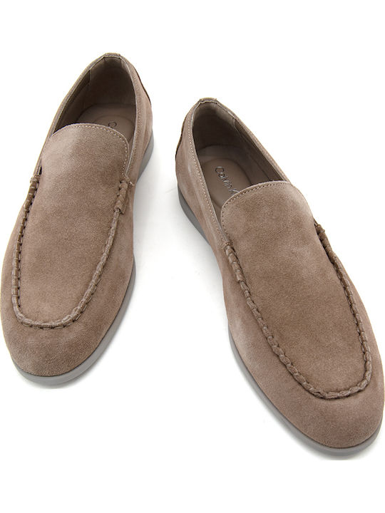 Men's Suede Loafers Brown
