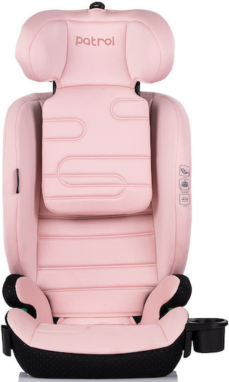 Chipolino Patrol Baby Car Seat i-Size with Isofix Powder Pink 15-36 kg