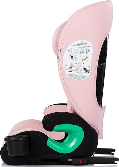 Chipolino Patrol Baby Car Seat i-Size with Isofix Powder Pink 15-36 kg