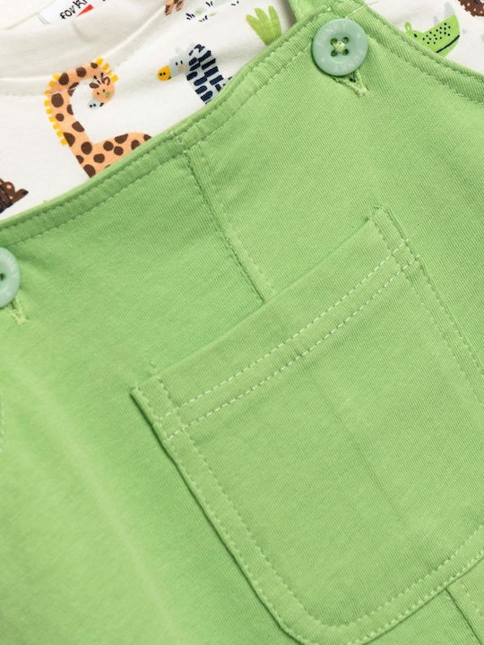 Funky Set De Îmbrăcăminte Pentru Copii Cu Pantaloni Ecru 2 Bucăți Funky Set De Îmbrăcăminte Pentru Copii Cu Pantaloni Ecru 2 Bucăți