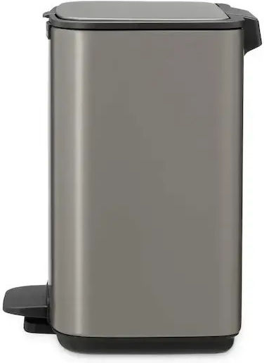 Brabantia Bo Pedal Μεταλλικό Καλαθάκι Μπάνιου 4lt Γκρι