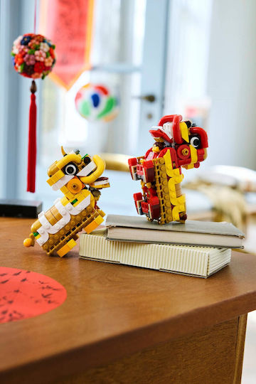 LEGO Τουβλάκια Lion Dance για 10+ Ετών 480τμχ
