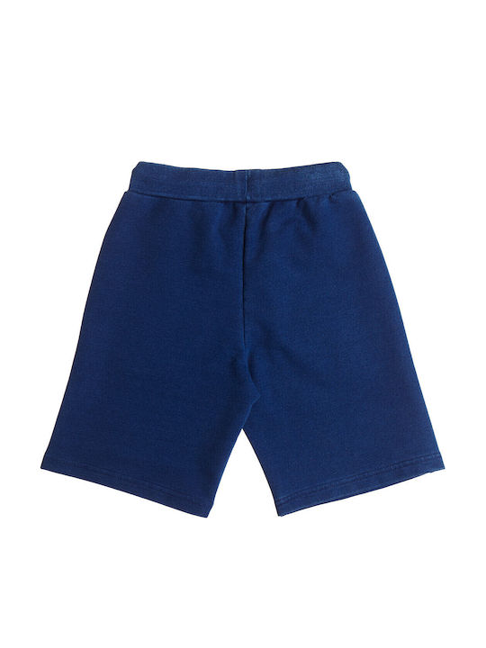 Kinder-Shorts/Bermudas Stoff Marineblau