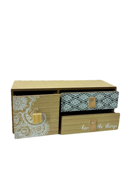 Velve Mini Sertar Lemnoasă 30x10x14cm