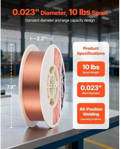 Vevor Welding Wire 0.6mm 4.5kg