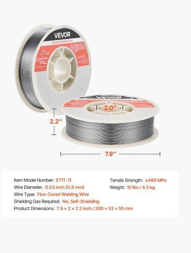 Vevor Welding Wire 0.8mm 4.5kg MIGHSYXHSE718TJM0001V0