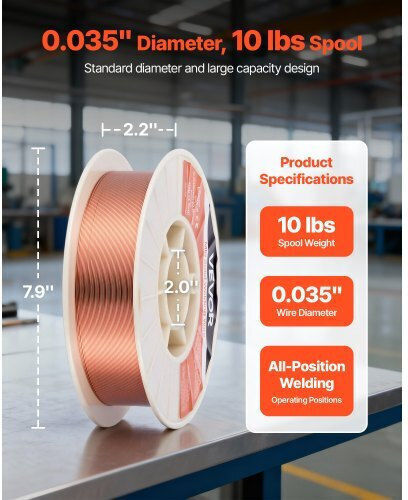 Vevor Заваръчна тел 0.9мм 4.5кг 1бр MIGHSSXHSER7IRDGQ001V0