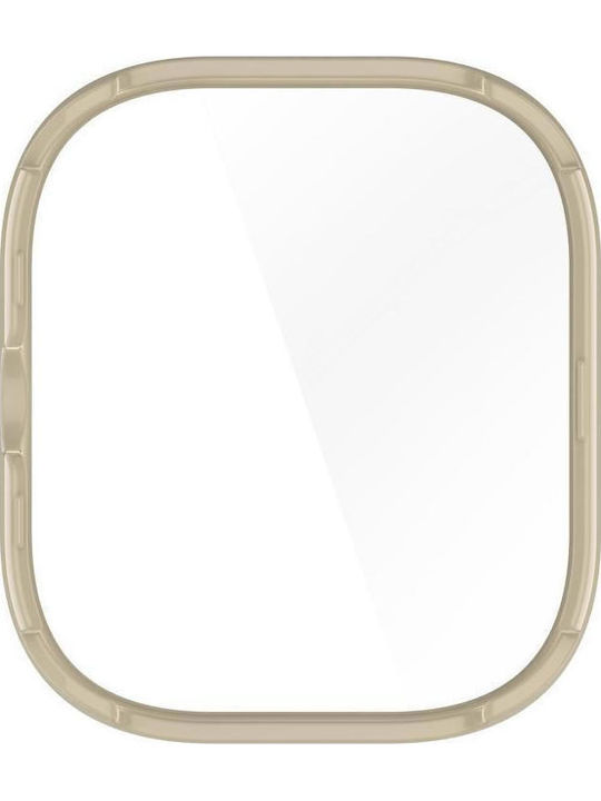 Redmi Watch 4 Xdfind Gehärtete Folie Integrierter Pc Watch Schutzabdeckung Elfenbein