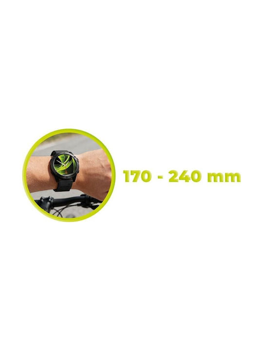 Mobile Origin Easy Strap Watch 20mm Black Mo-es20-blk