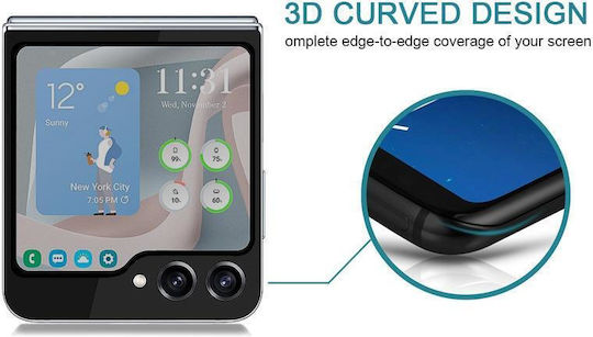 Samsung Galaxy Z Flip5 External Small Screen Protector Full Glue Screen Protector Cover