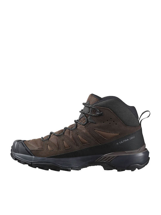 Salomon X Ultra 360 Men's Hiking Boots Brown
