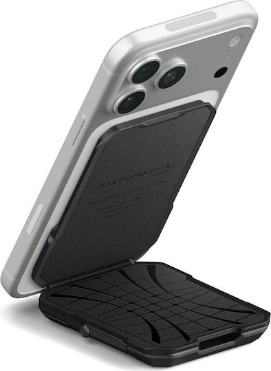 Spigen Tough Armor Pro Wallet Magsafe 5 Card Black Afa09327