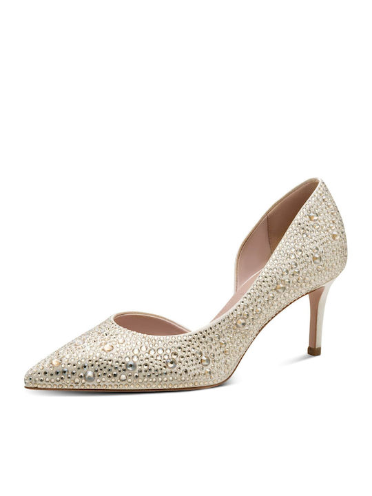 Pearl Glam Medium Heels