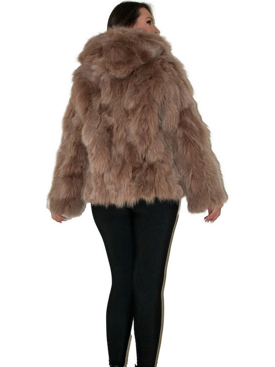 Women's Short Fur Multicolour