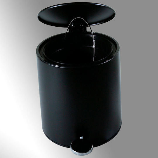 San Lorentzo Inox Perie de toaletă Închidere lentă 5lt Negru San Lorentzo Inox Perie de toaletă Închidere lentă 5lt Negru