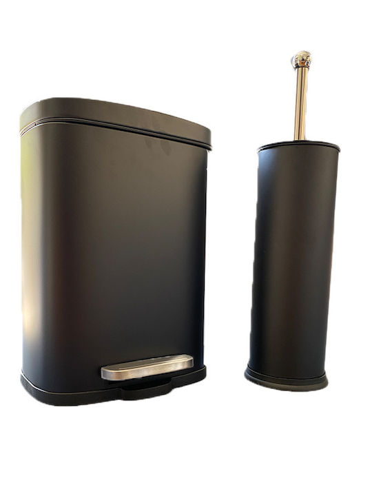 Eurocasa Plastic Toilet Brush Black
