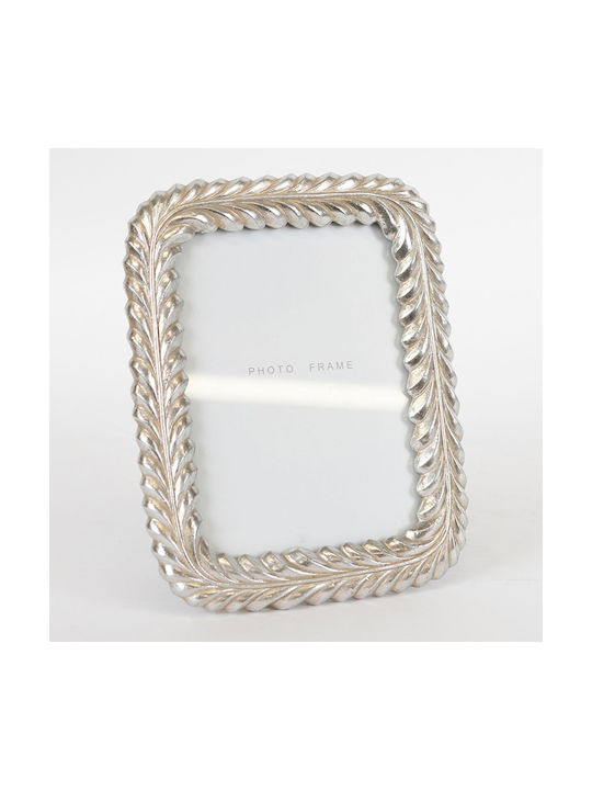 Estheti Home Κορνίζα Resin Ασημί 13x18cm 756-12031