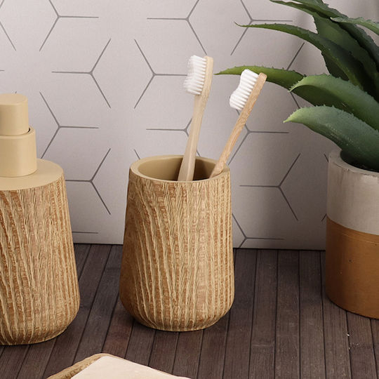 Tisch Getränkehalter aus Harz Beige