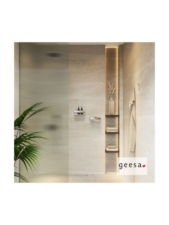 Geesa Σπογγοθήκη Inox Ασημί