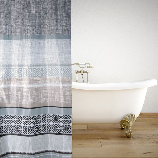 San Lorentzo Shower Curtain 180x180cm Blue 180cm San Lorentzo Shower Curtain 180x180cm Blue 180cm