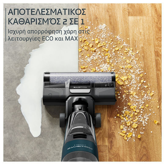 Rowenta GZ2251 Επαναφορτιζόμενη Σκούπα Stick Μαύρη