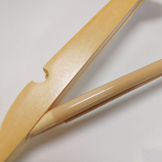Delta Plast Κρεμάστρα Ρούχων Μπεζ W-001-NA.S 2τμχ