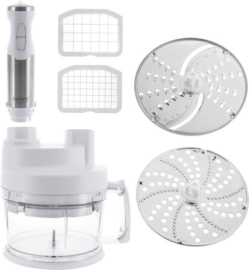 Camry Blender De Mână Cu Tijă Din Inox 1600W Alb