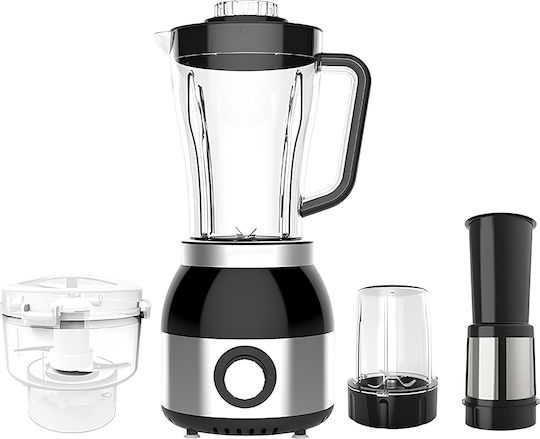 Avizar Blender Cu Cană Din Plastic 1,8 L 350W Negru TX-8604