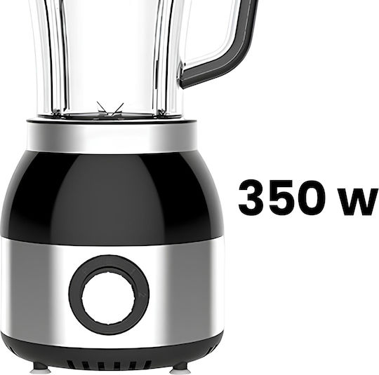 Avizar Blender Cu Cană Din Plastic 1,8 L 350W Negru TX-8604