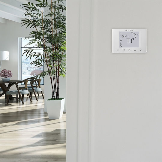 iSnatch Hey Termo Digital Termostat Spațiu Smart cu Ecran Tactil și Wi-Fi