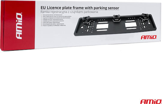 Alista Home Sistem de Parcare Auto Ramă Plăcuță în Culoare Negru