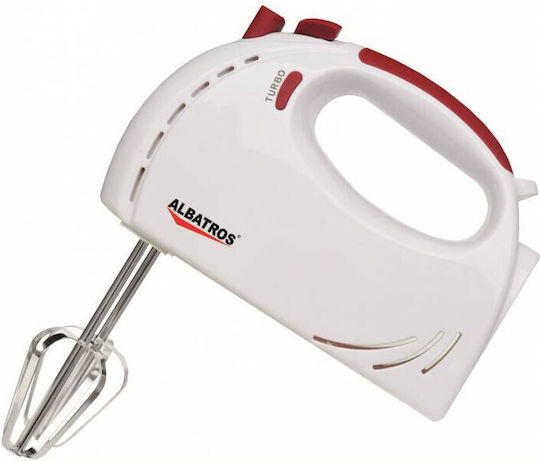 Albatros Μίξερ Χειρός 200W Λευκό