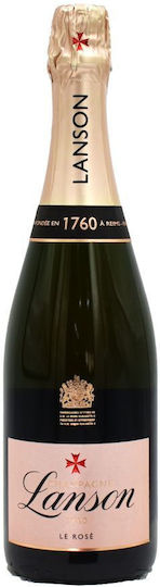 Lanson Σαμπάνια Rose Label Ξηρή Ροζέ 750ml