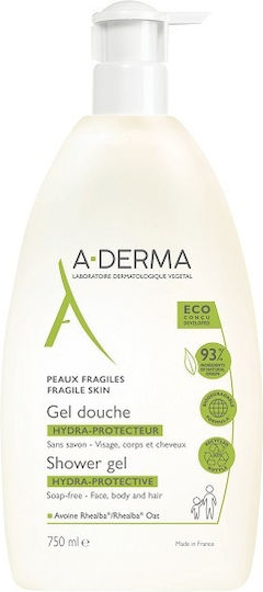 A-Derma Douche Κρεμώδες Αφρόλουτρο Ενυδατικό 750ml
