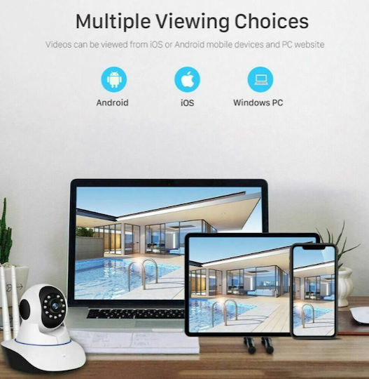 IP Surveillance Camera Wi-Fi HD 720P