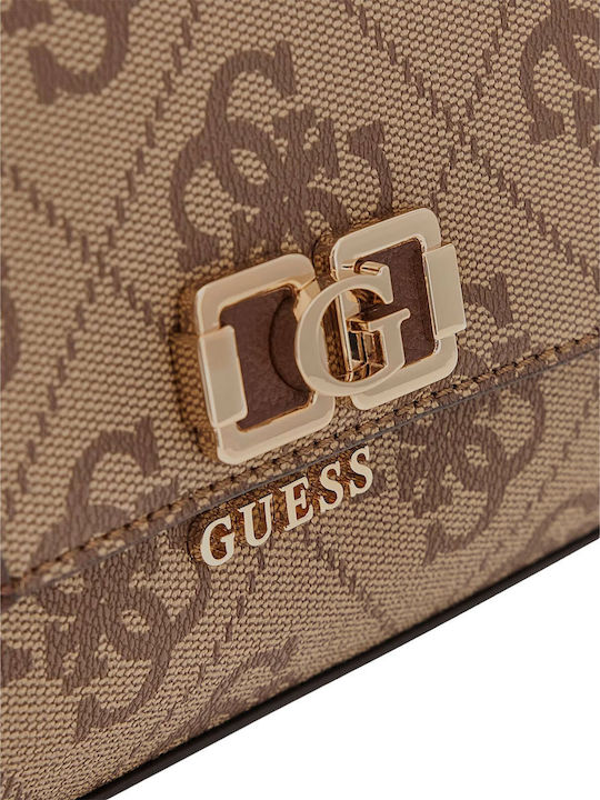 Latte Logo Damen Handtasche Braun