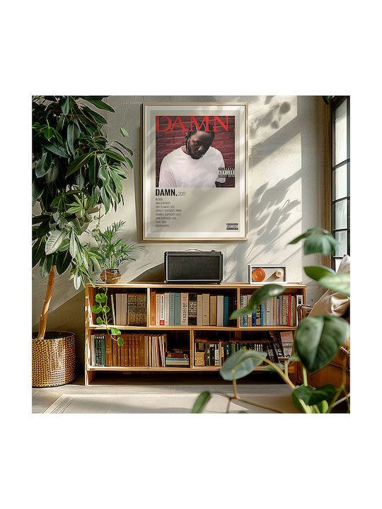 Music Poster Damn Kendrick Lamar Ms516 30cm X 40cm