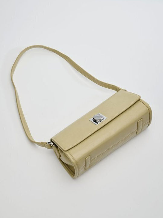 Leather Women's Bag Shoulder Green