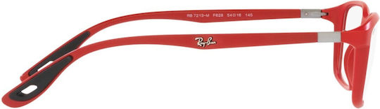 Ray Ban Ferrari Дамски Ацетатен Рамка За Очилa Червена