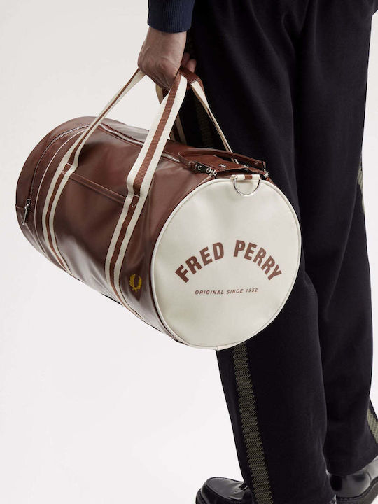 Herren Brusttasche Tabac Braun